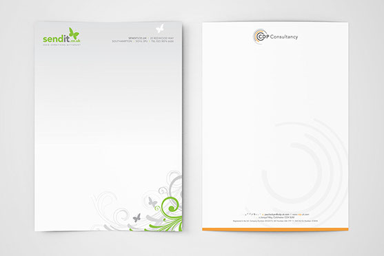 Bring your company up-to-date with high quality letterhead design 